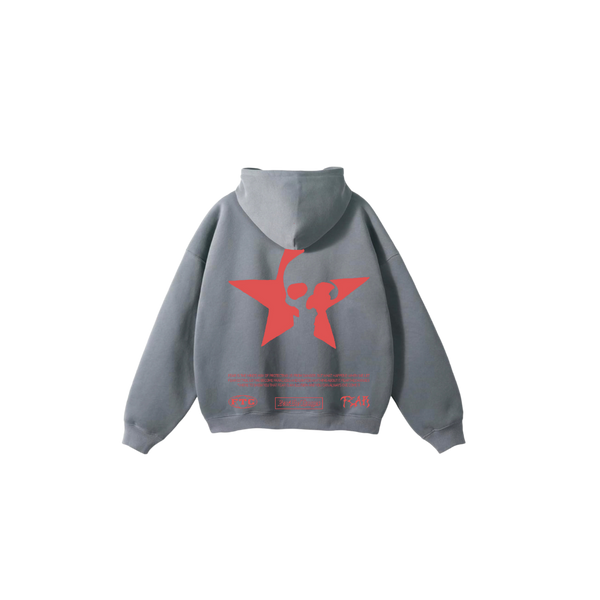 Grey "StarBoy" Hoodie